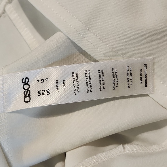 Asos High Neck Tennis Inspired Cocktail Dress - Picture 7 of 7